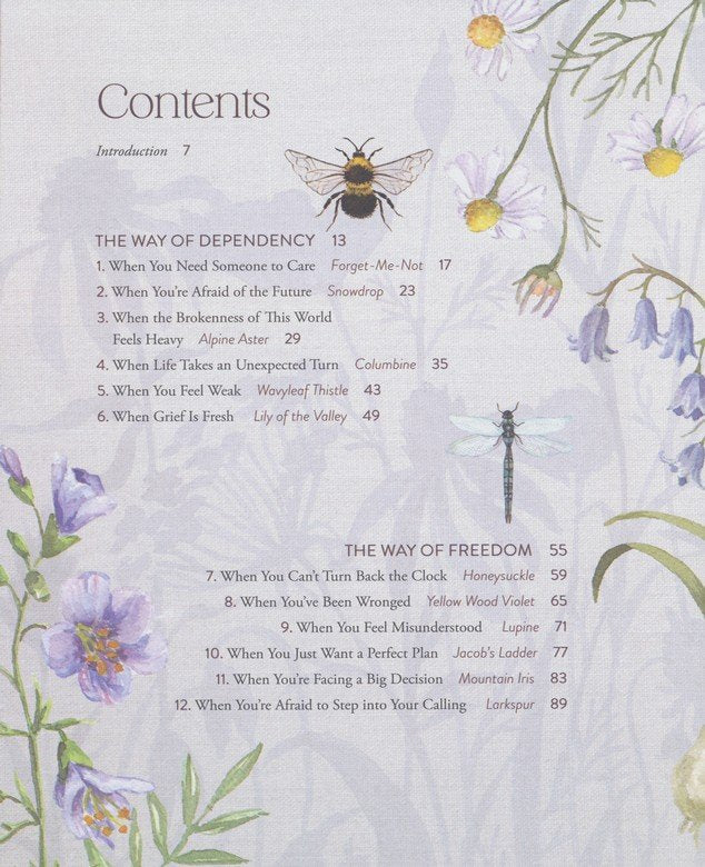 The Way of the Wildflower: Gospel Meditations to Unburden Your Anxious Soul