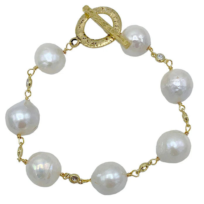Alexandria Bracelet on Gold
