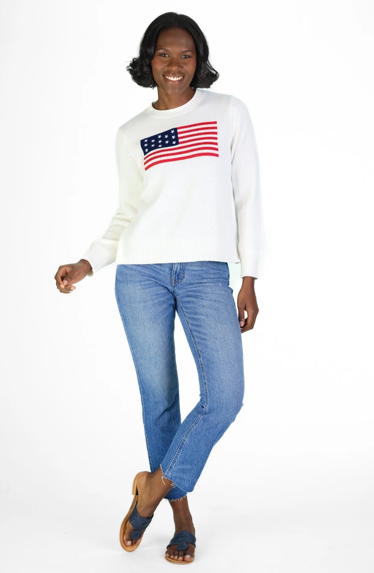 Sport Crew Flag Sweater