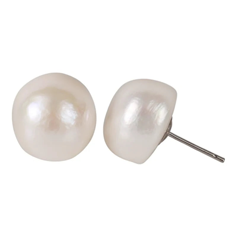 White Bam Bam Post Earring