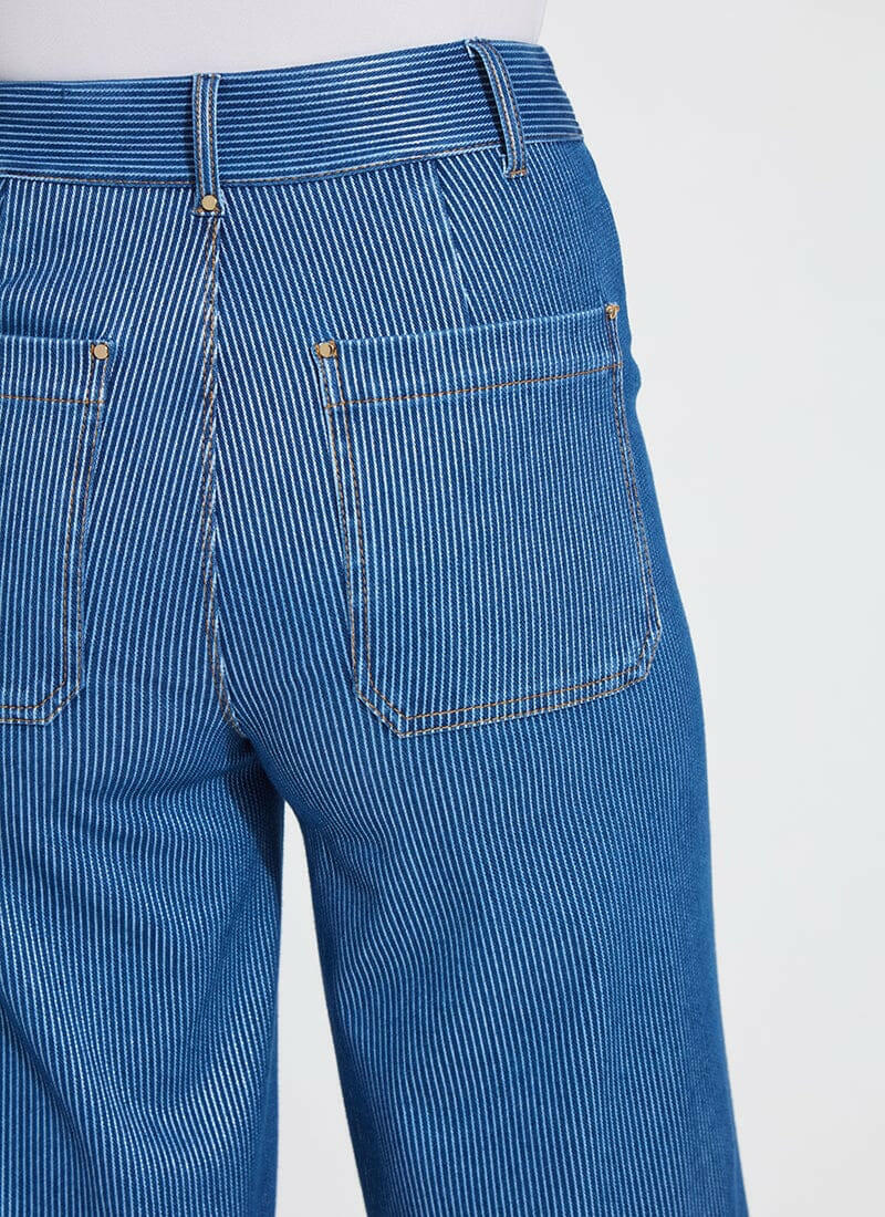Erin Hi Waist Wide Leg Denim.