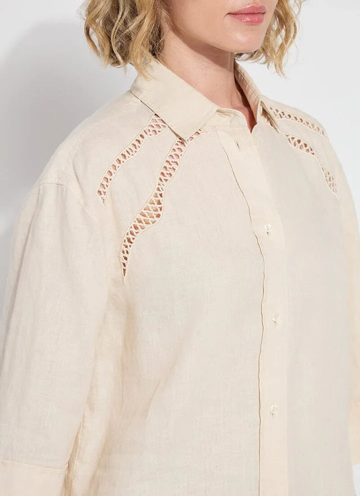Roxanna Embroidered Shirt.