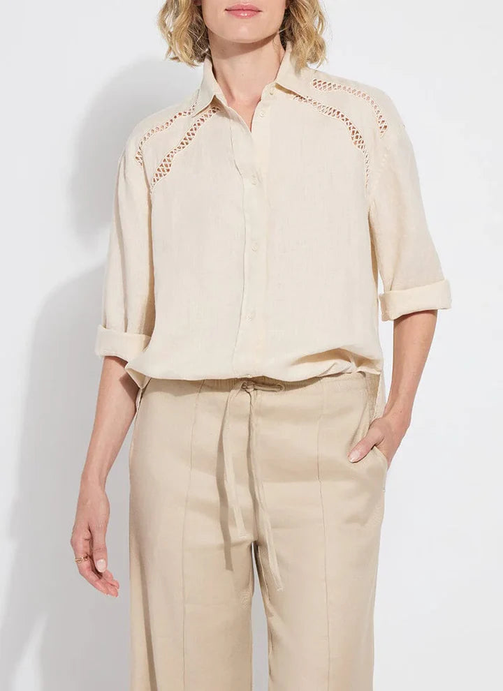 Roxanna Embroidered Shirt.