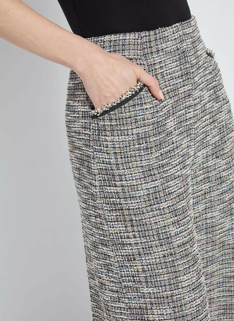 Charlotte Ankle St Tweed Palazzo.