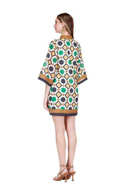 Geo Border Dress.