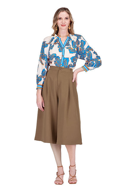 Bold Rivera Print Top