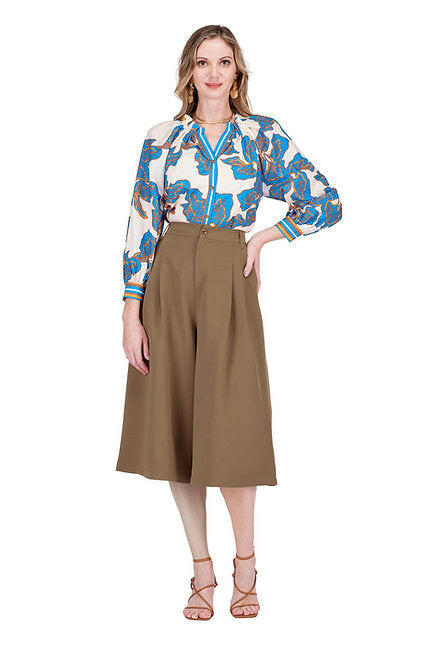 Bold Rivera Print Top.
