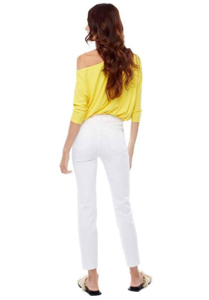 Up Pants Slim Ankle Pull On Denim.
