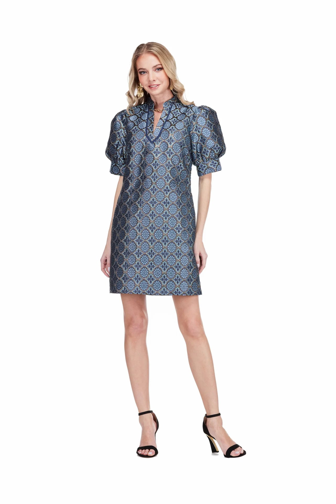 Gilded Trellis Dress