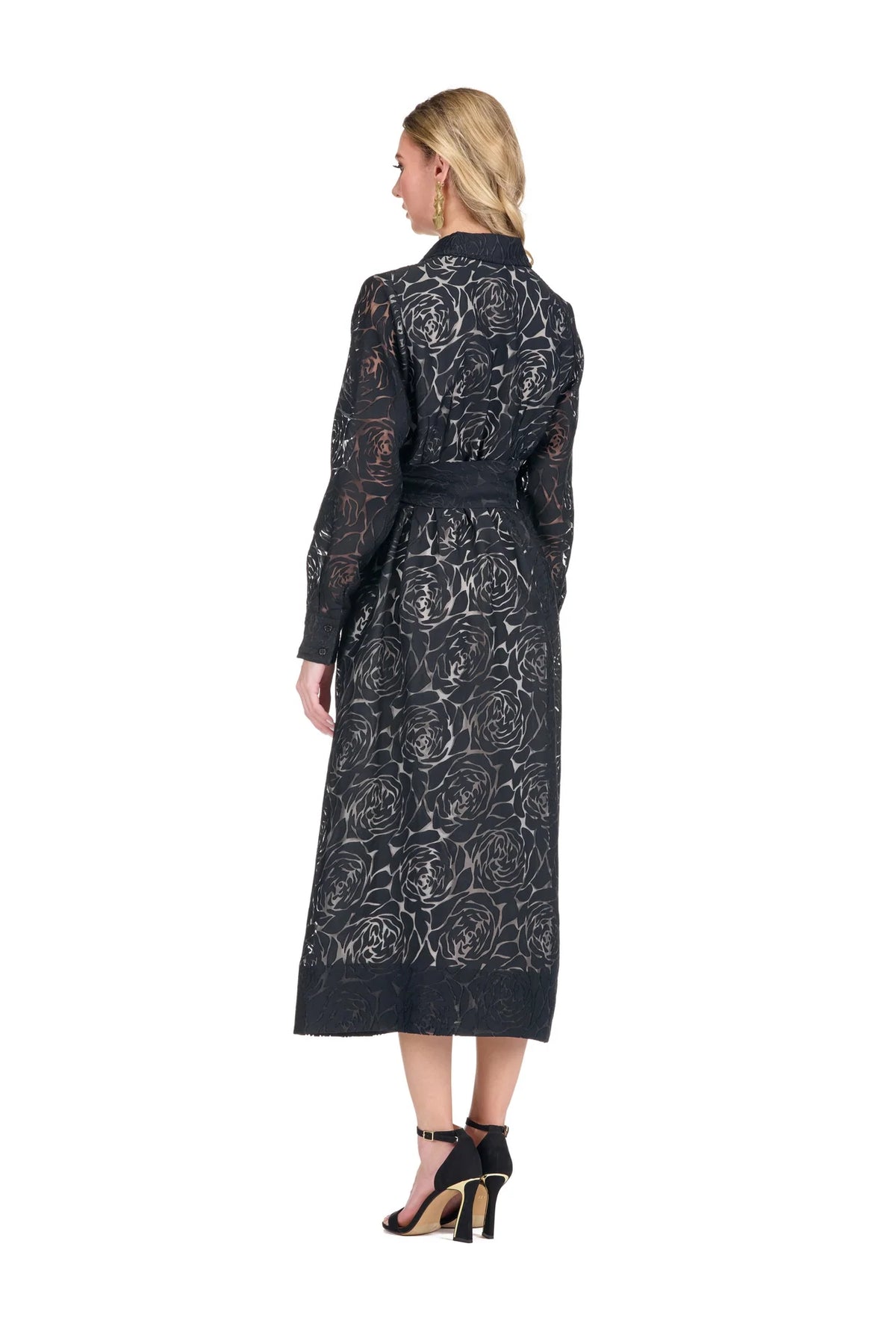 Burnout Shirt Dress
