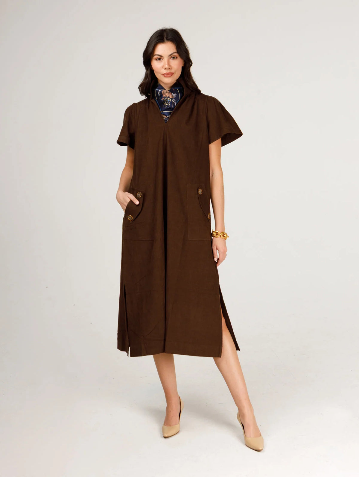 Gretchen Cord Dress