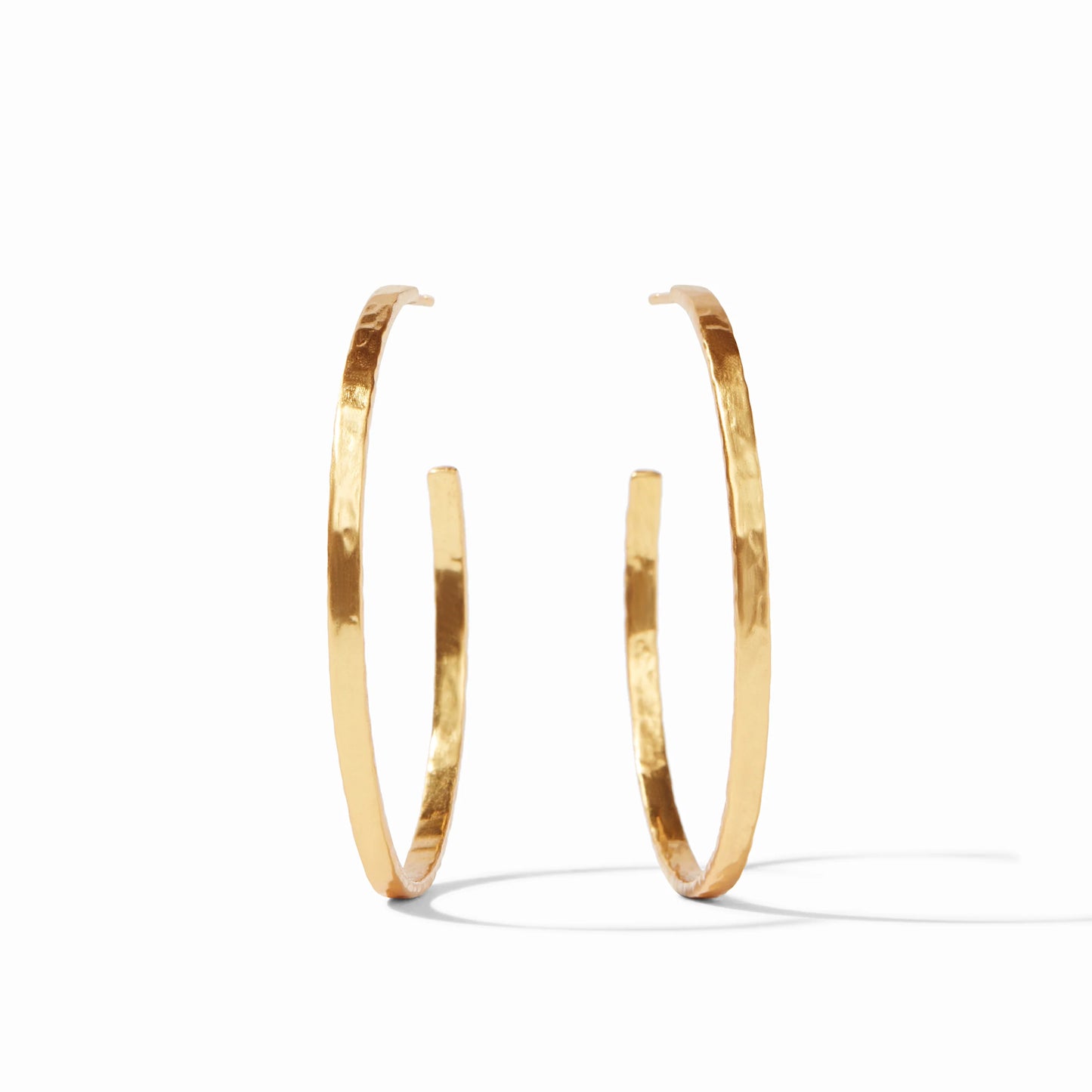 XL Crescent Hoop in Gold