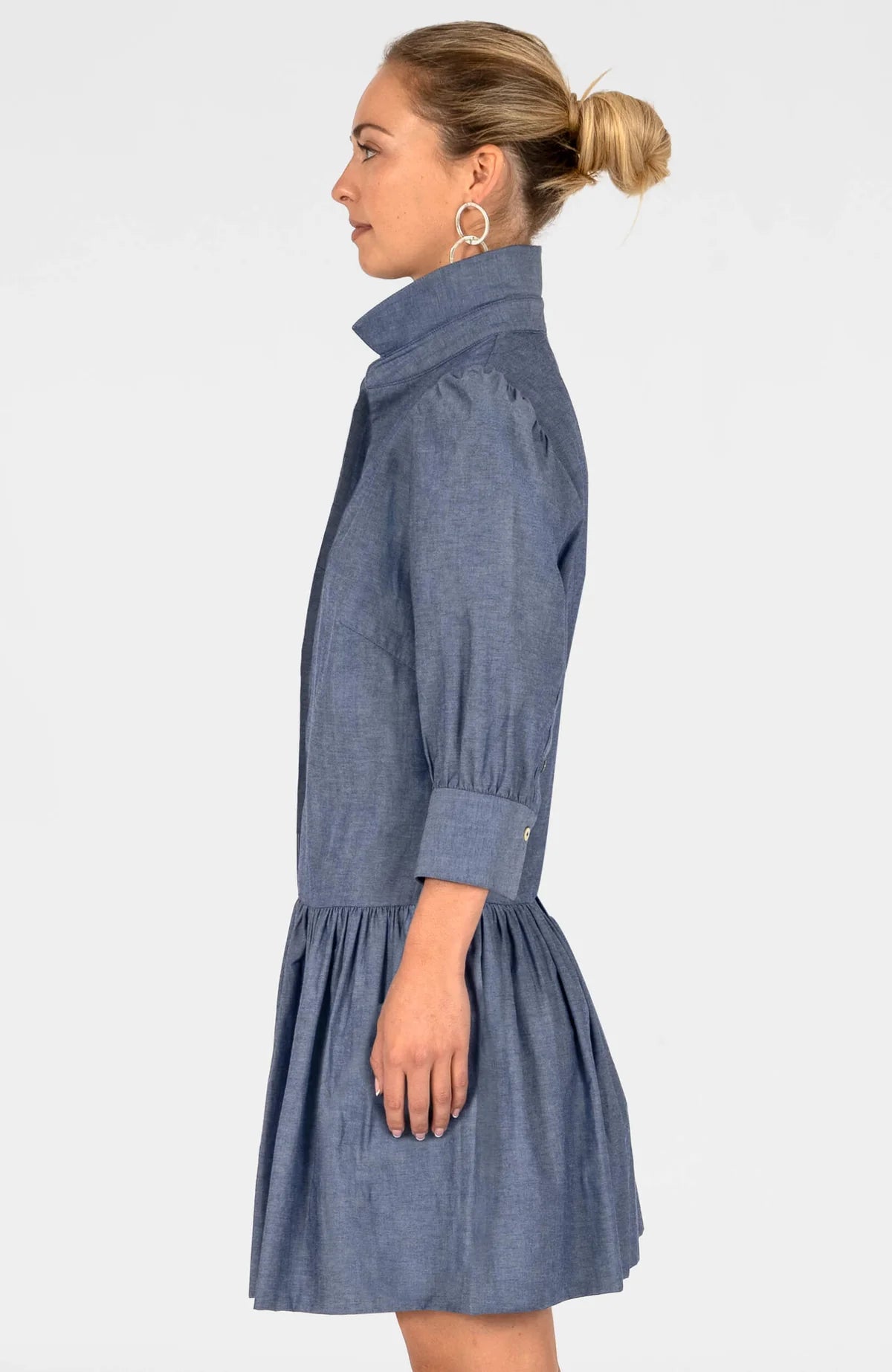 So Sweet Chambray Dress