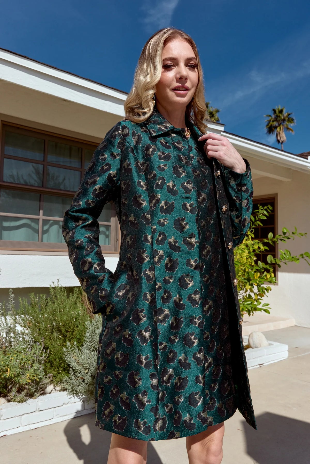 Cheetah Fitted Coat