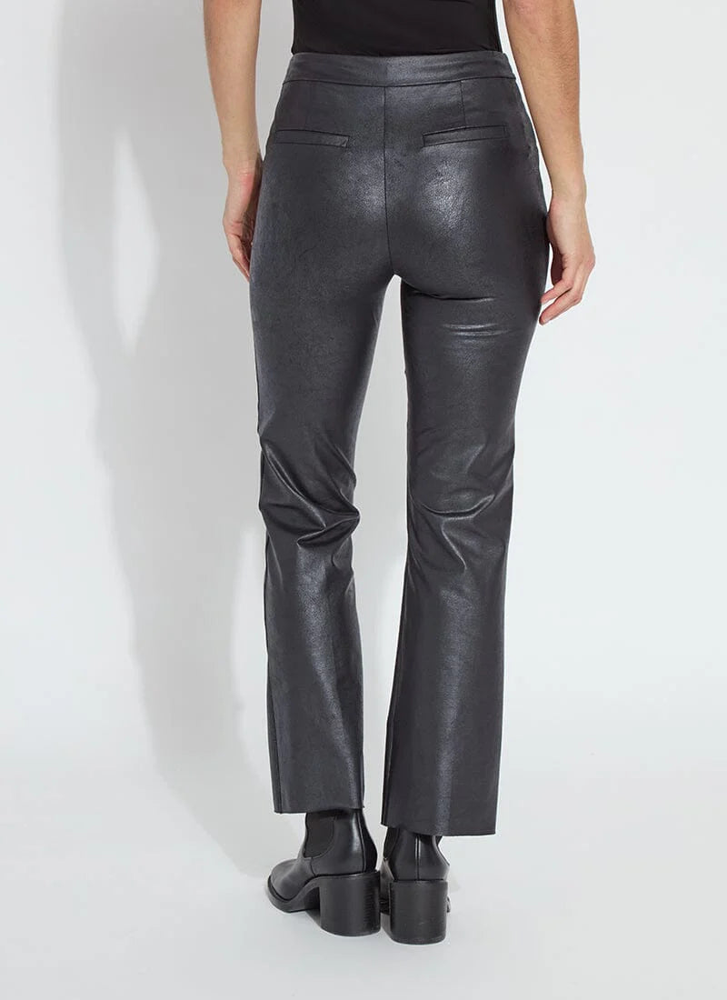 Elysse Foiled Vegan Leather Pant.