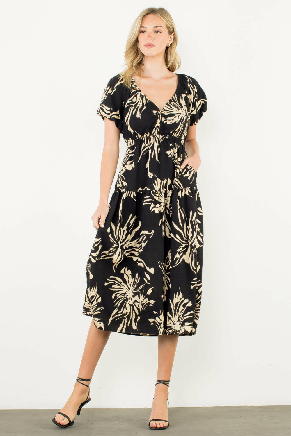 Fall Lily Midi Dress.