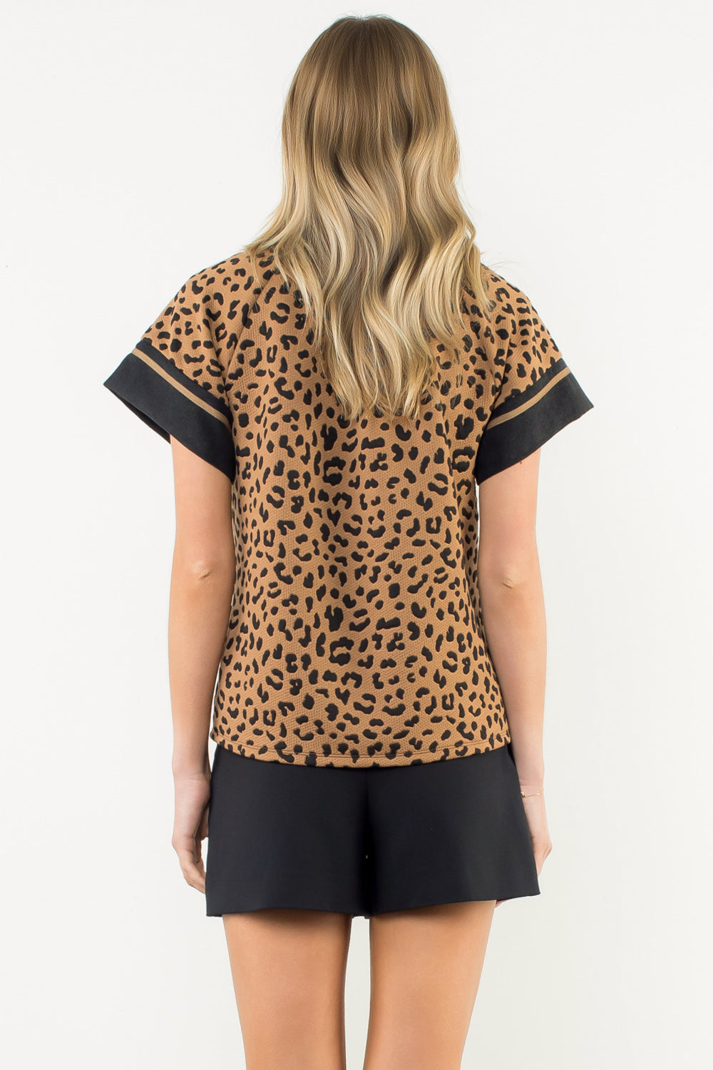 Leopard Tunic Top