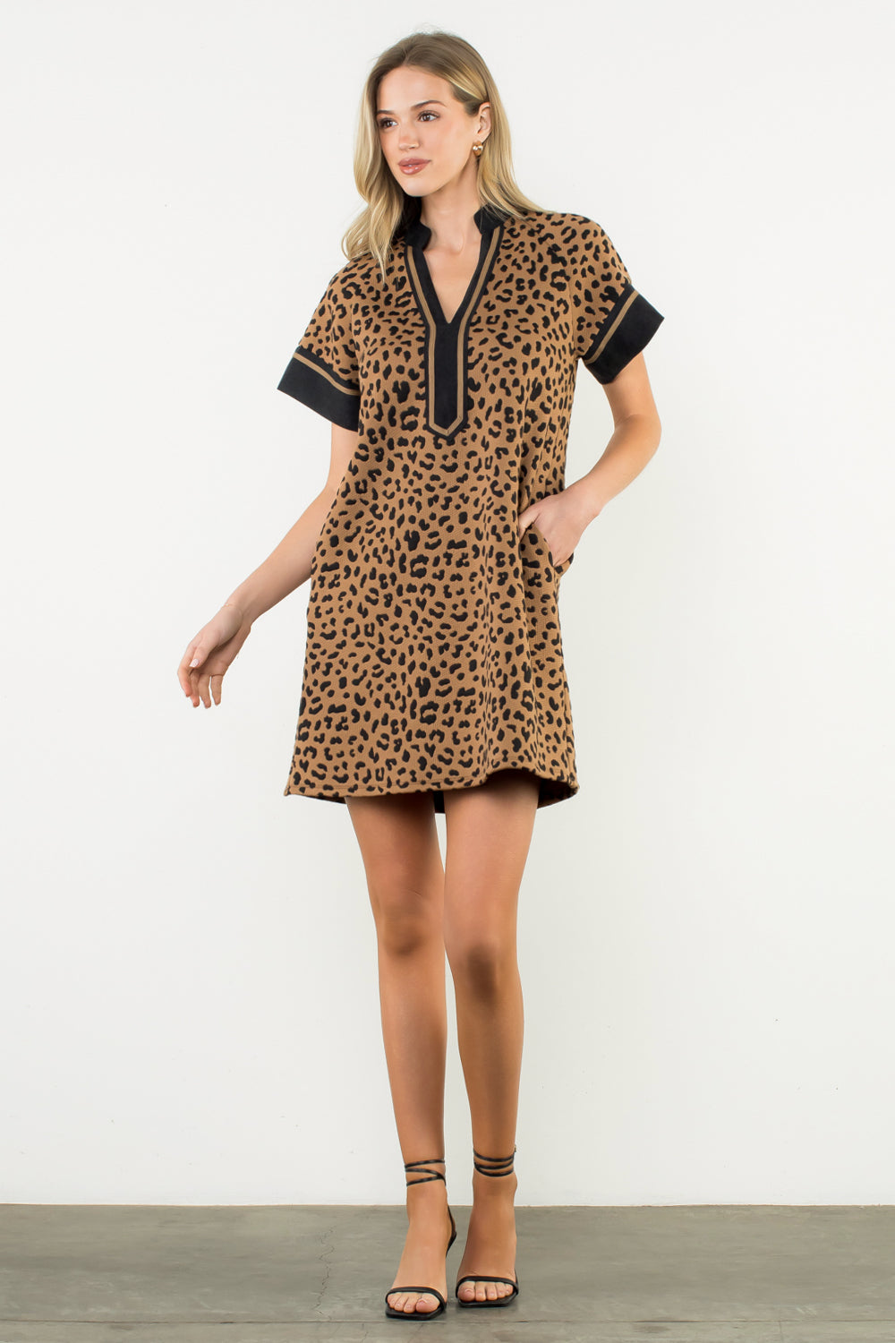 Leopard Tunic Dress