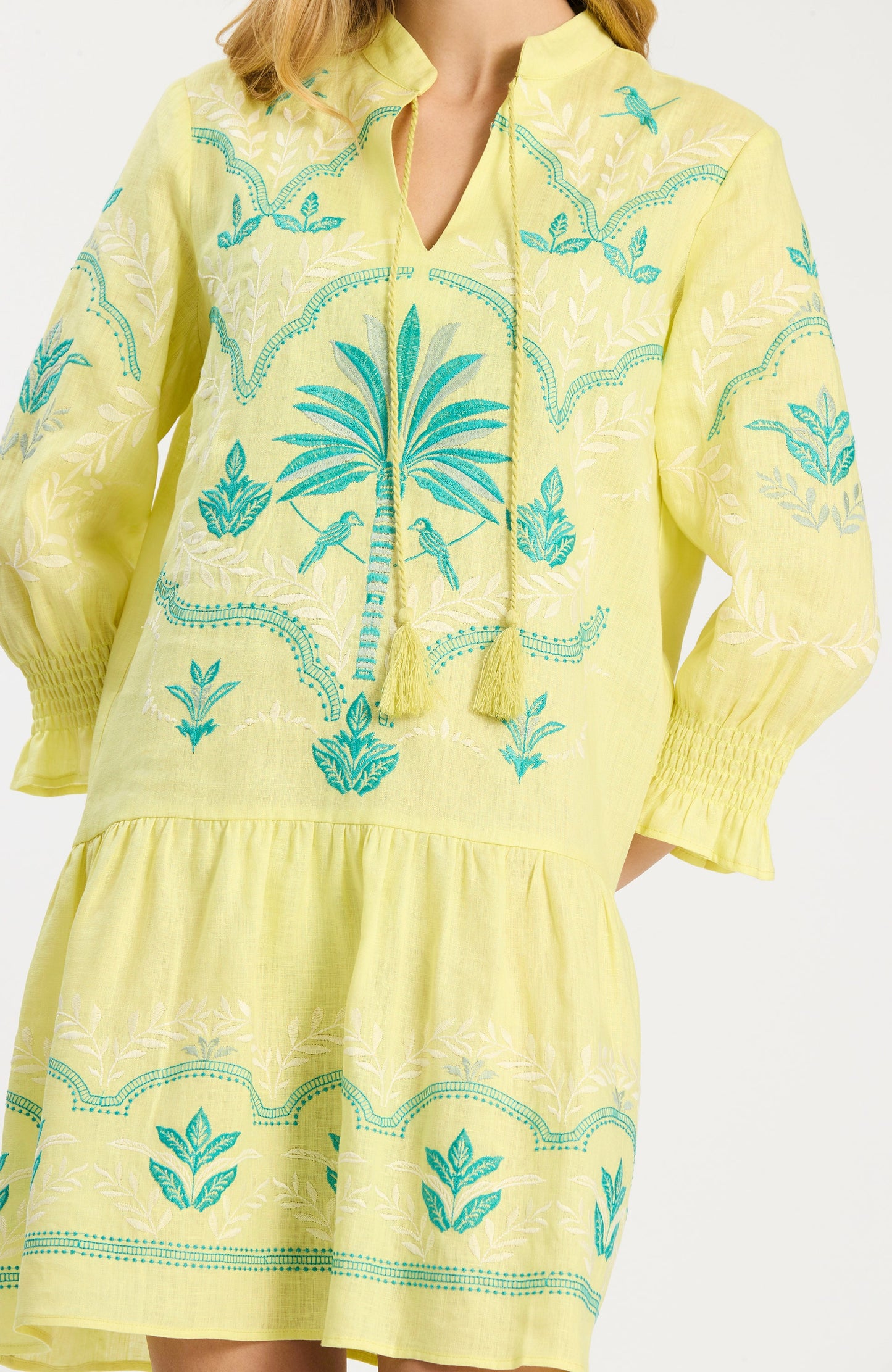 Nikki Linen Dress