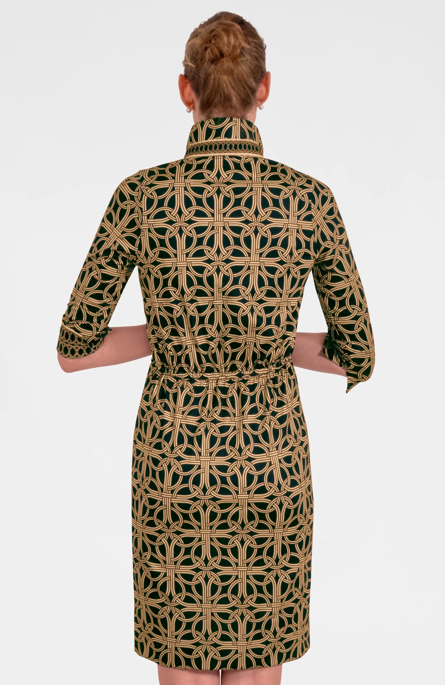Twist and Shout Dress in Ring Toss