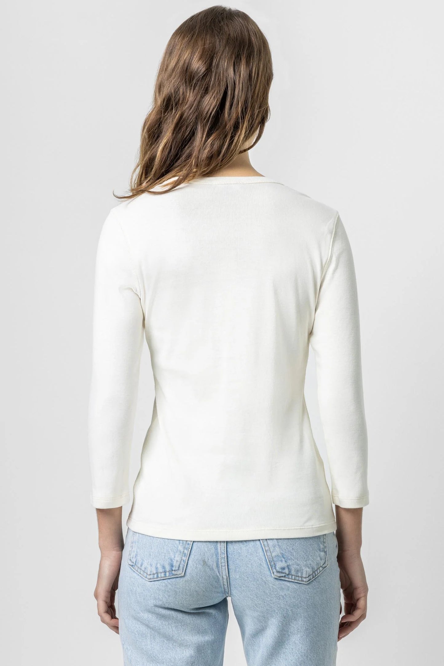 3/4 Sleeve Crew