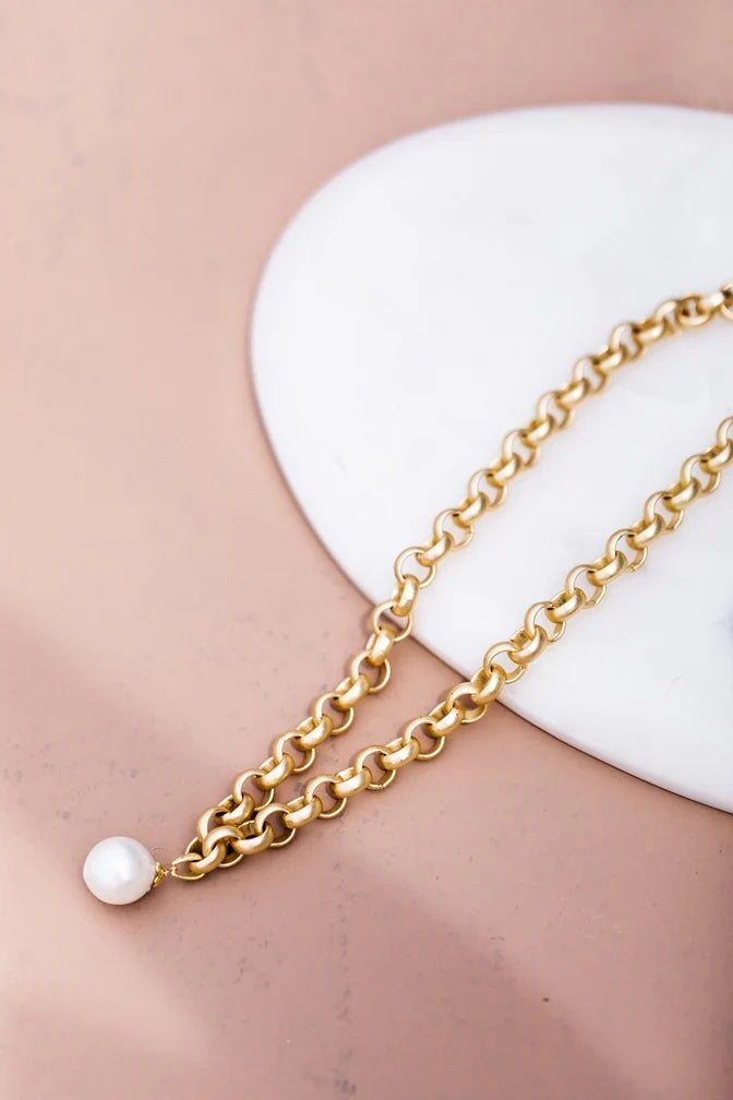 Turkish Edison Drop Chain Choker