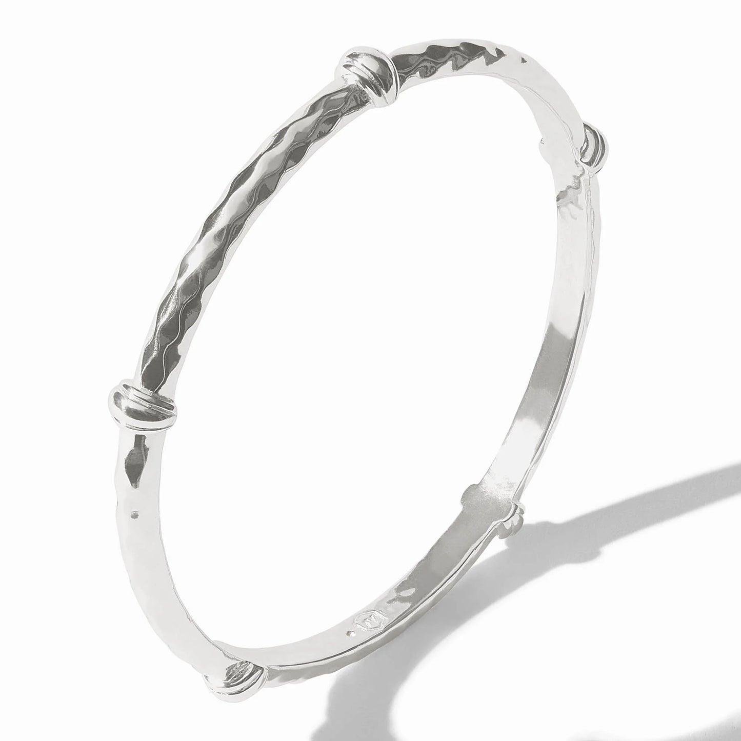 Medium Savannah Bangle in Silver
