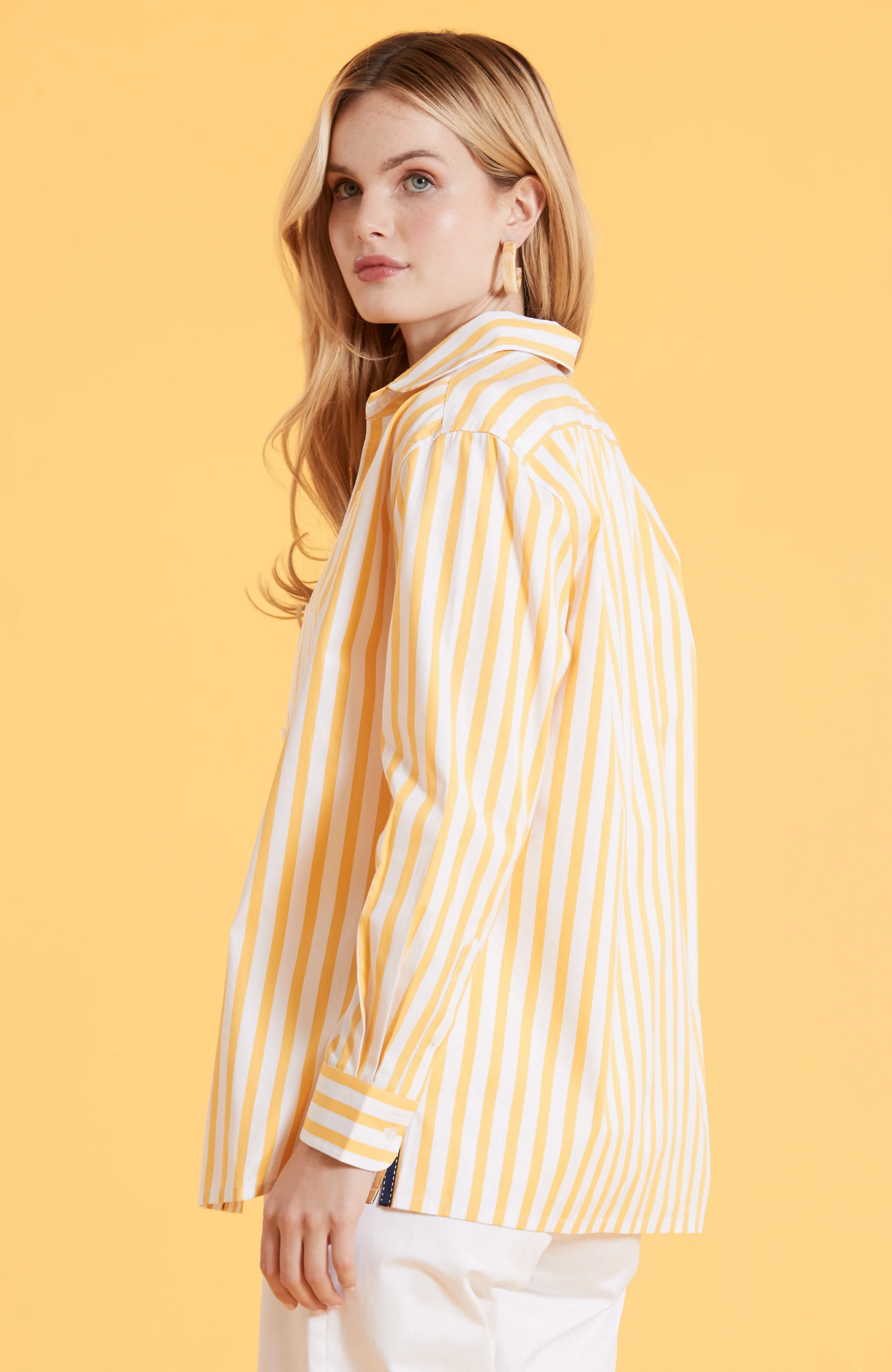 Natalie Stripe Shirt - The French Shoppe
