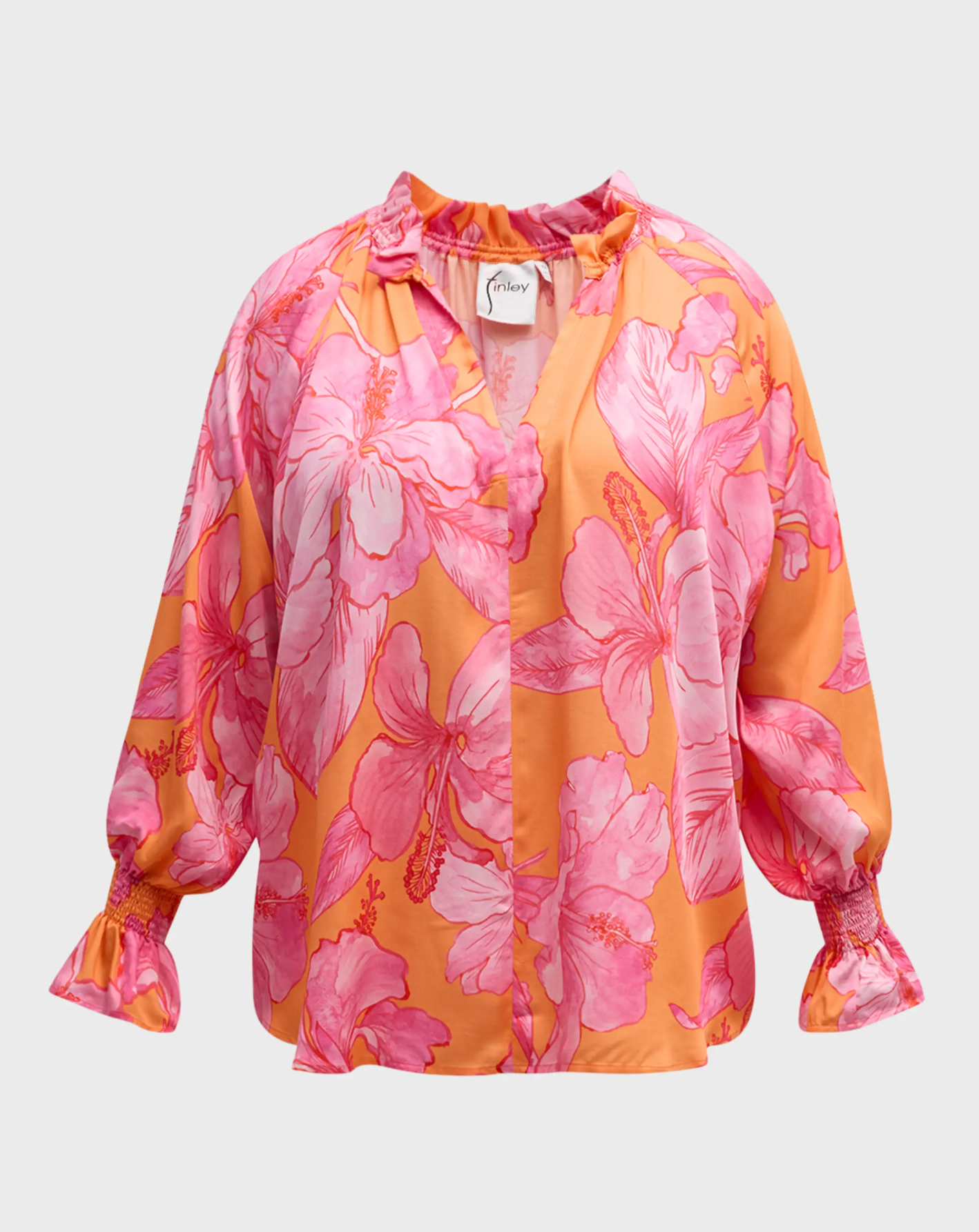 Candance Top in Royal Hawaiian - The French Shoppe