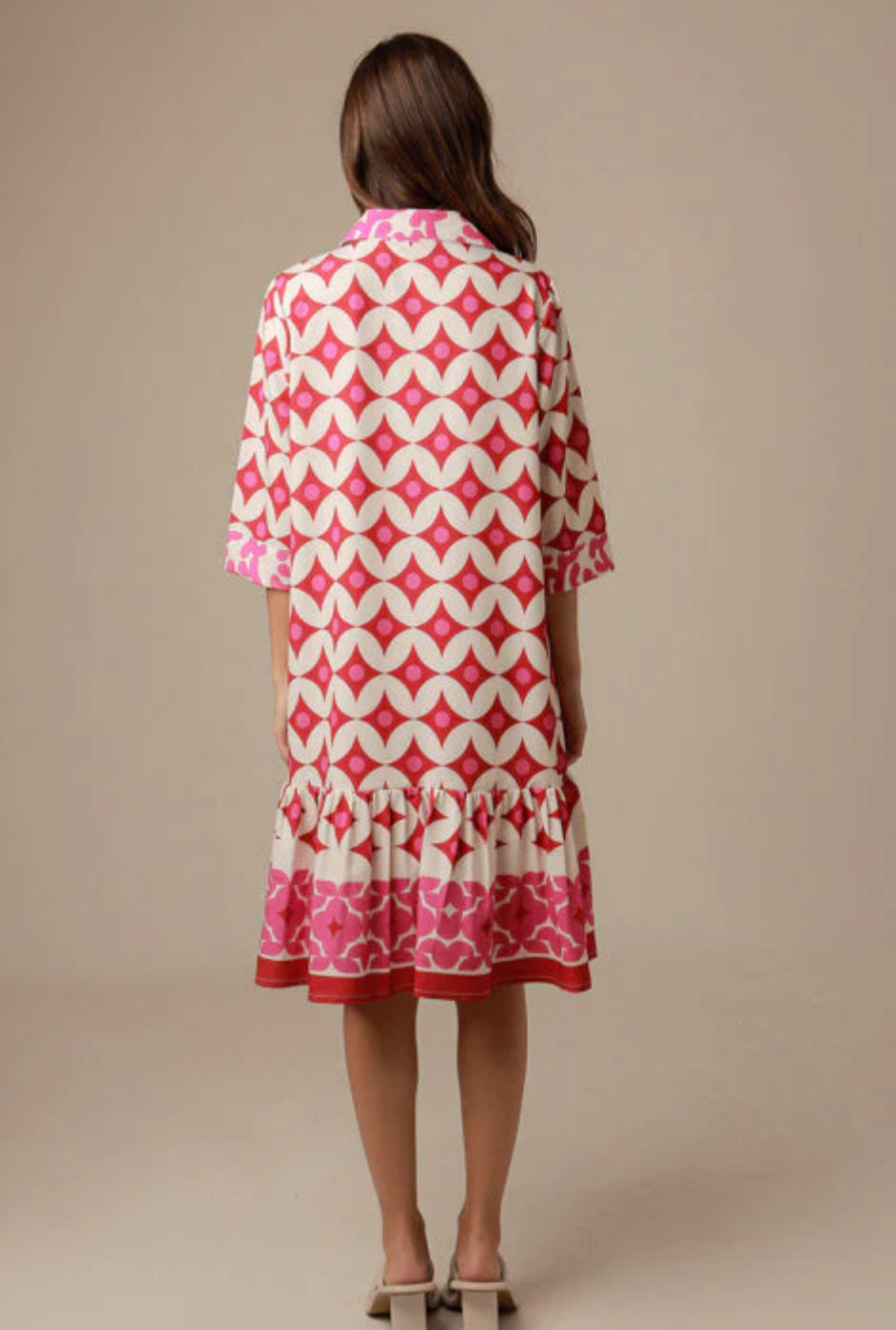 Dolly Dress in Pink - The French Shoppe