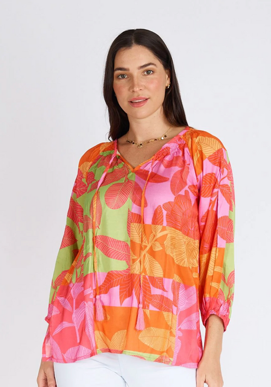 Agnes Top in Candy - The French Shoppe