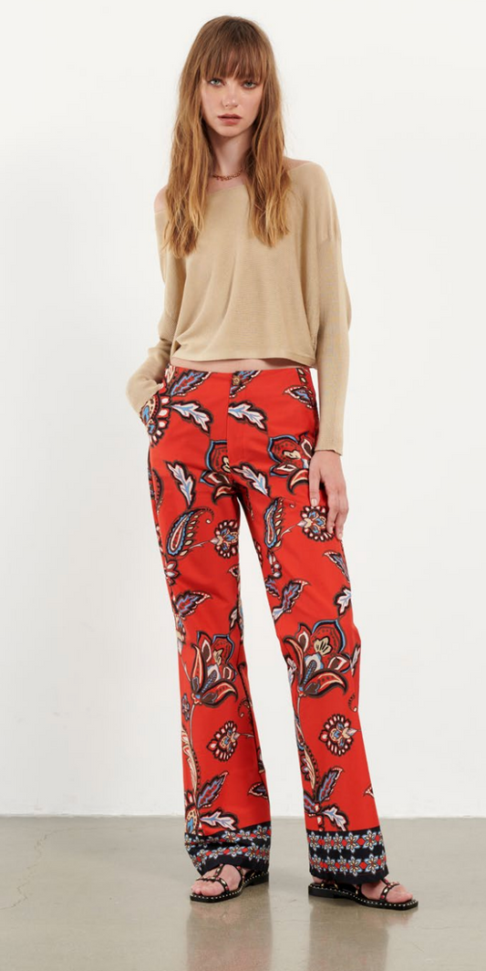 Print Pant - The French Shoppe