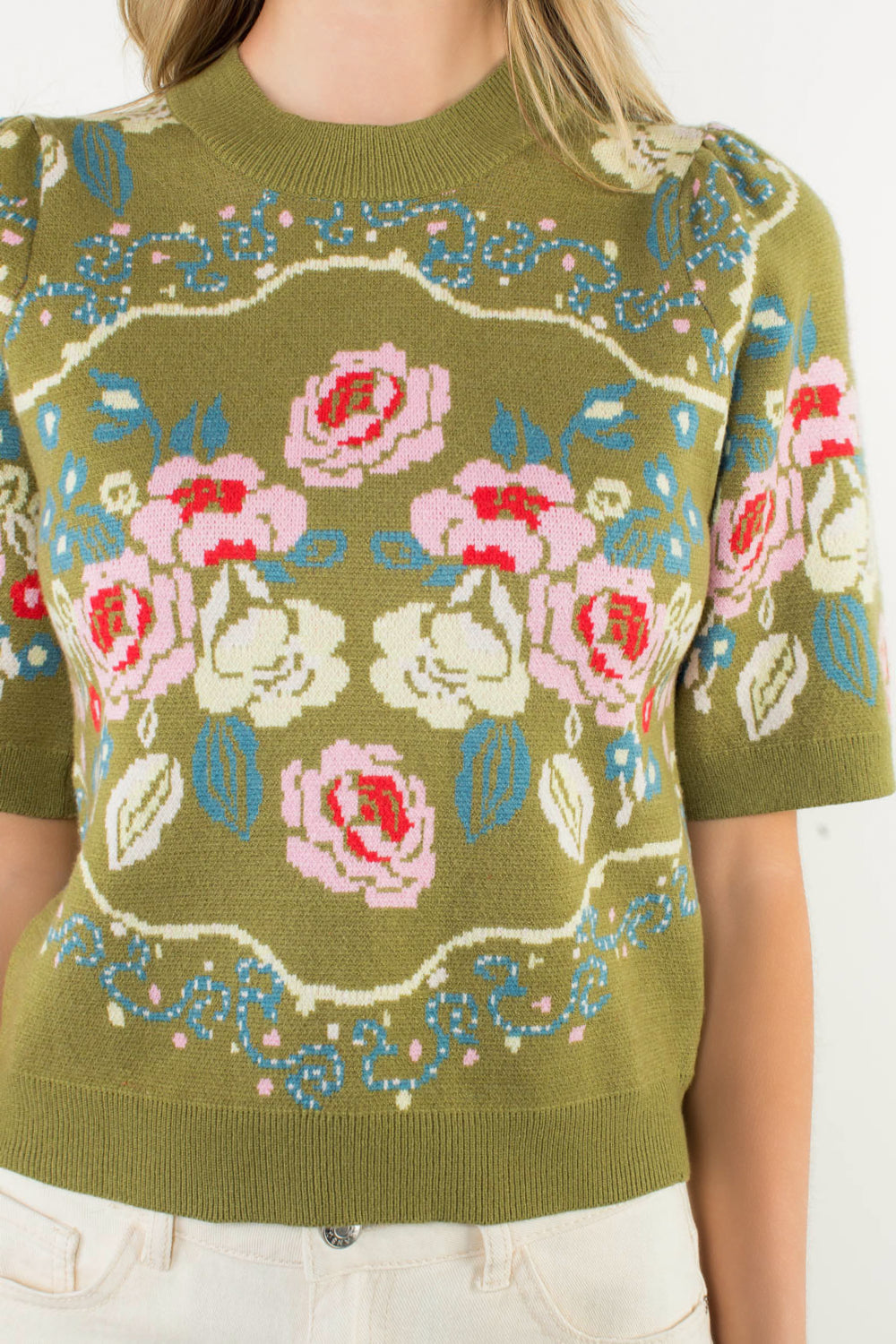 In the Garden Knit Top