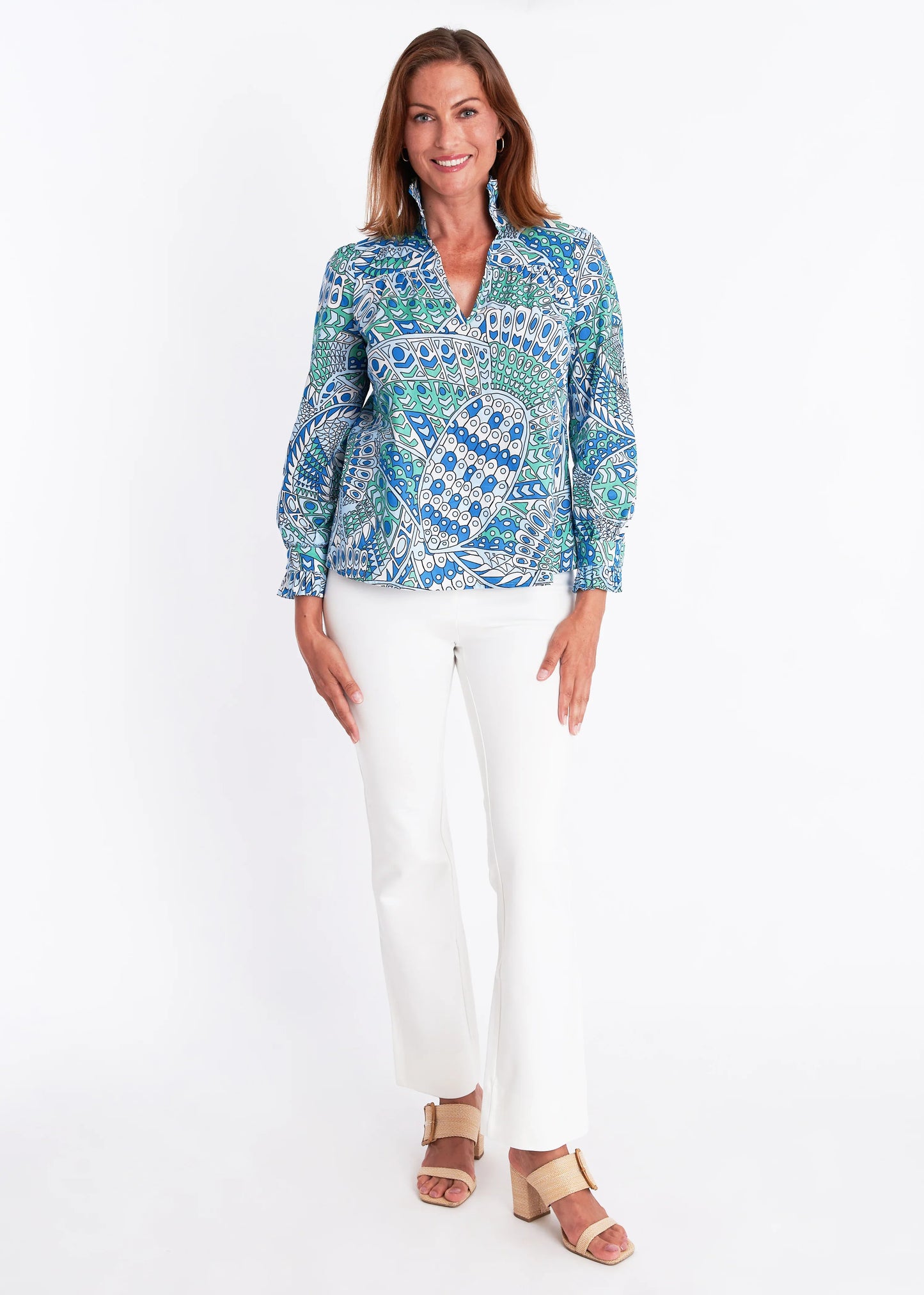 Aspen Blouse - Tops-Novelty/Cut & Sewn