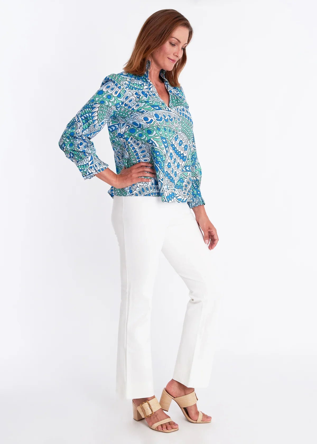 Aspen Blouse - Tops-Novelty/Cut & Sewn