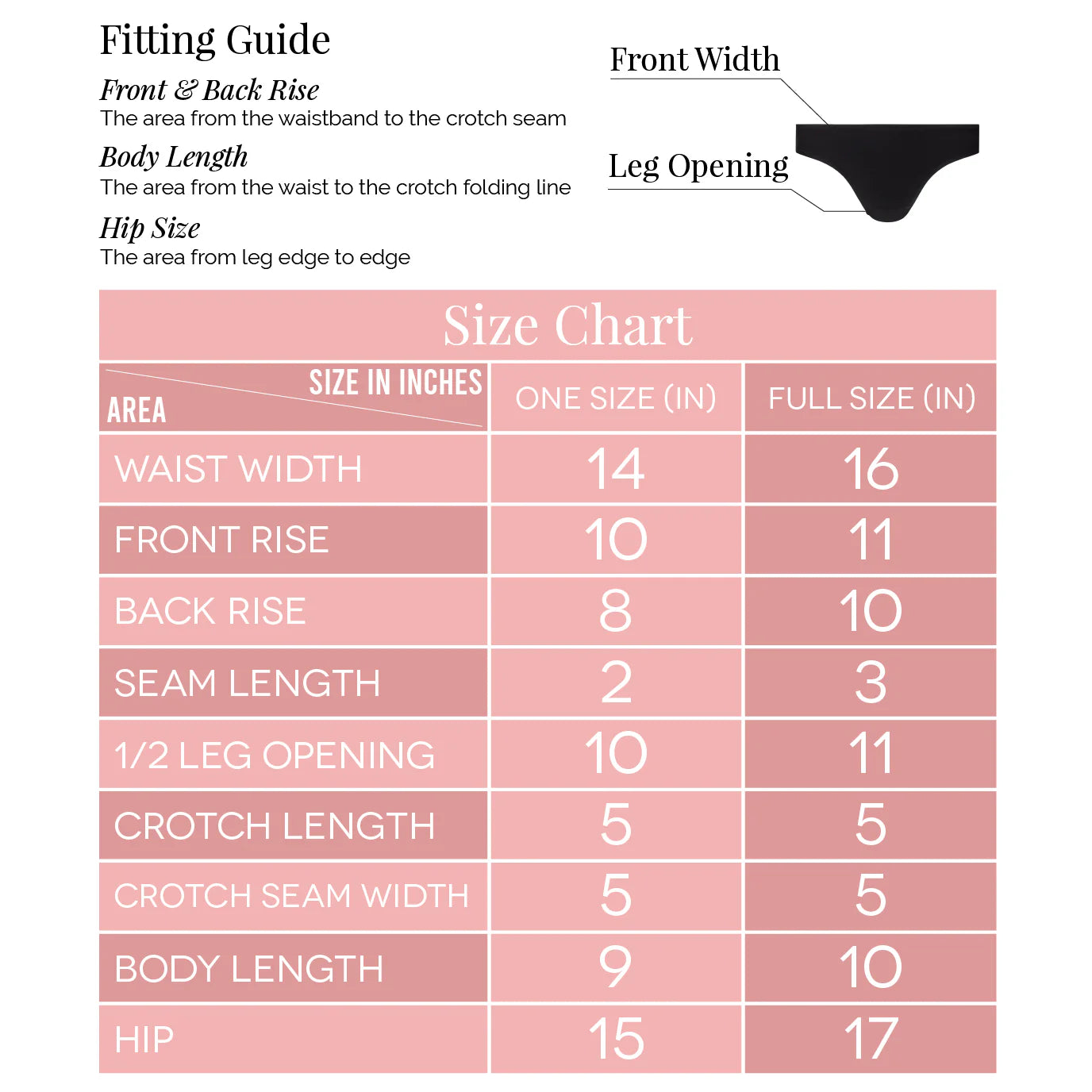 Bonded Bikini Panty - Accessories