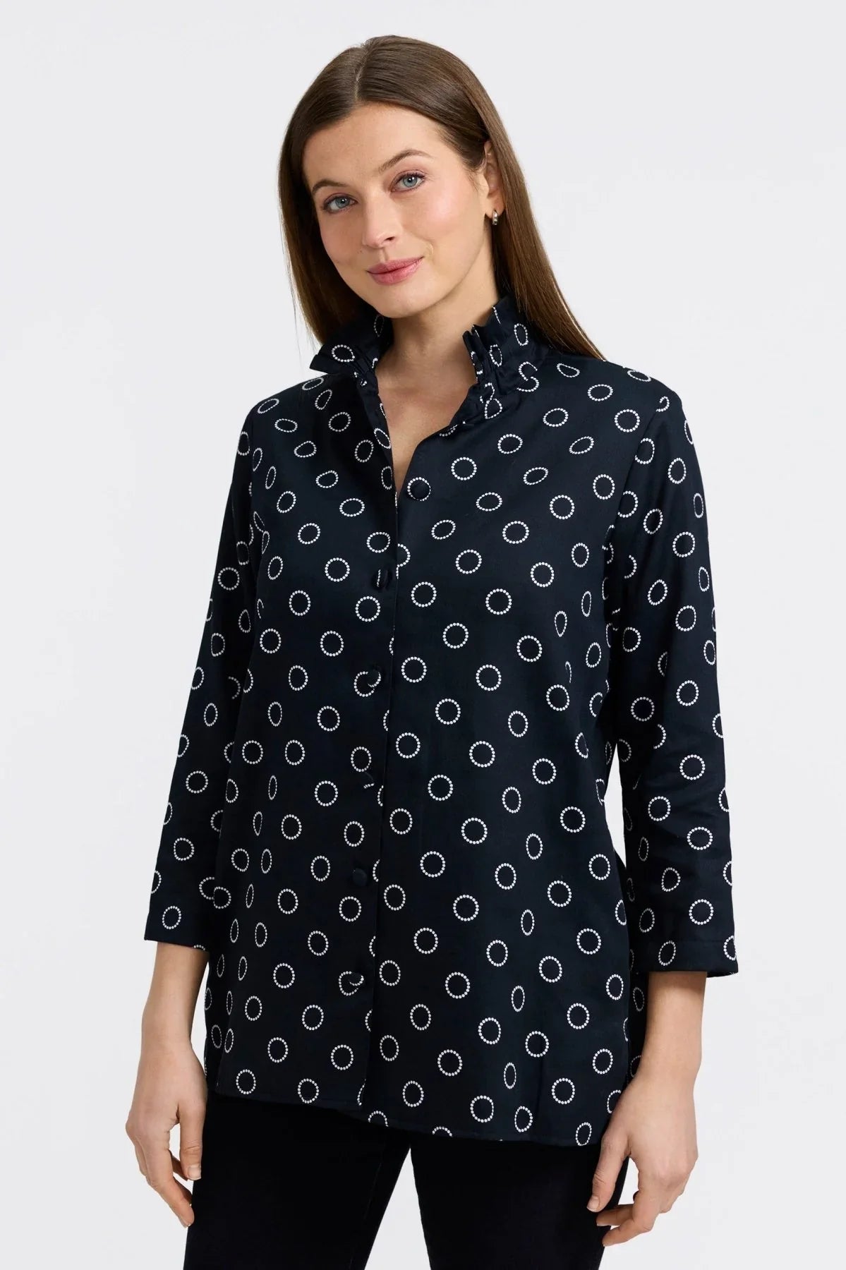 Carolina 3/4 Circle Dot Jacket - Jacket