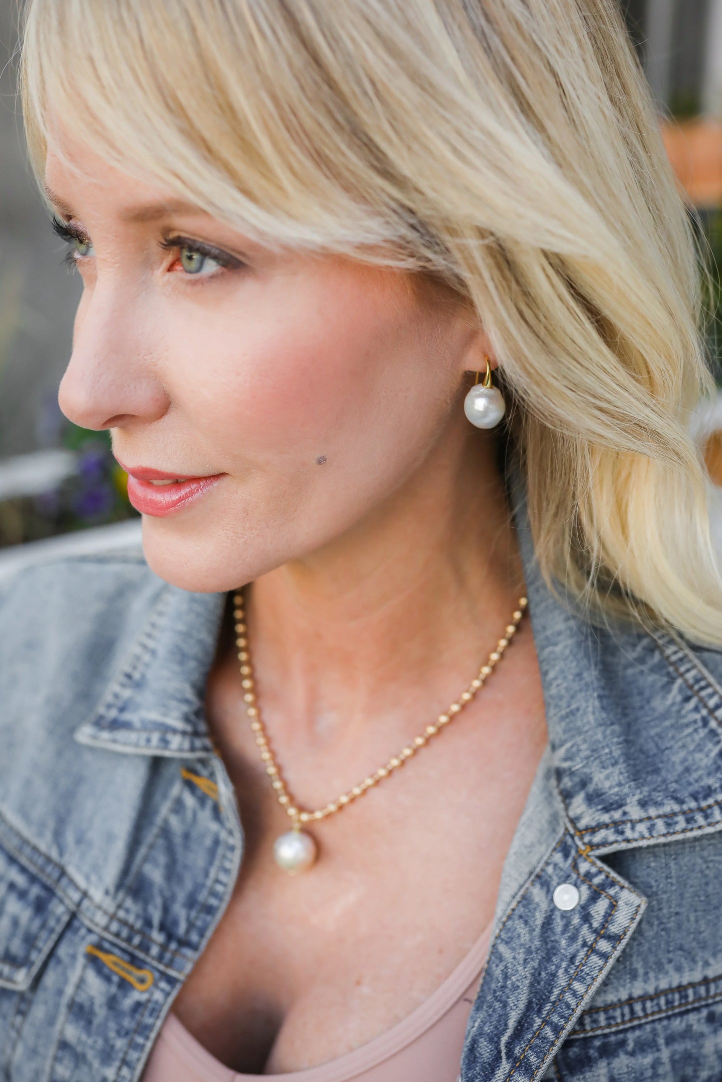Edison Pearl Drop Earring