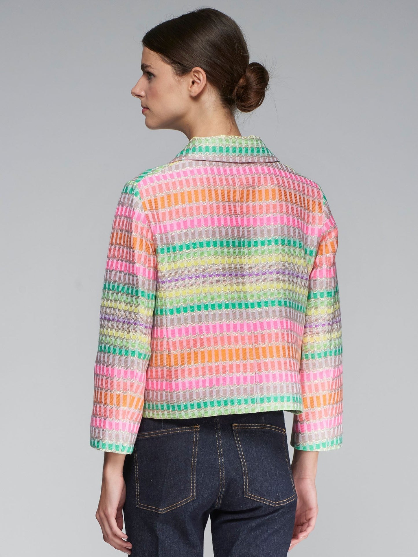 Emma Jacquard Jacket - Jacket