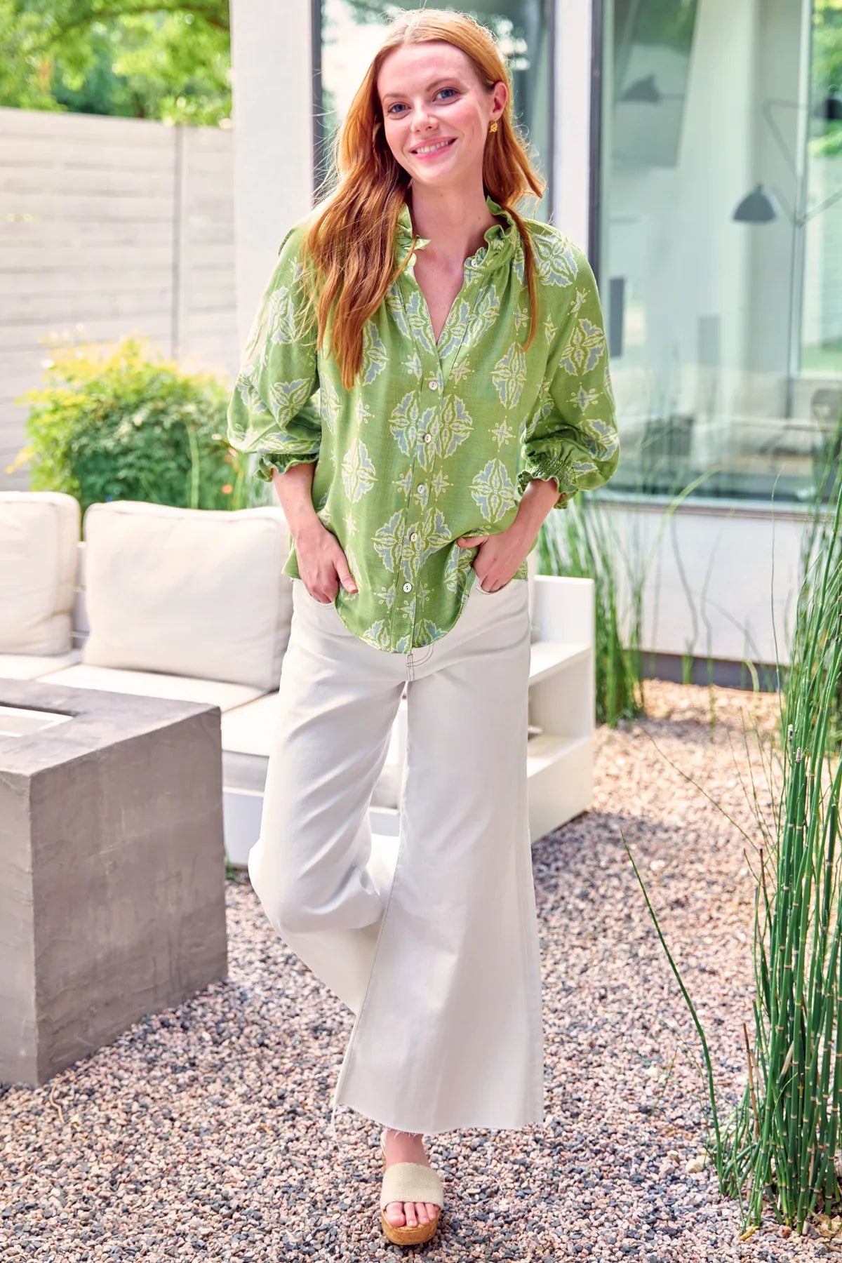 Fiona Shirt - Tops-Woven/Blouses