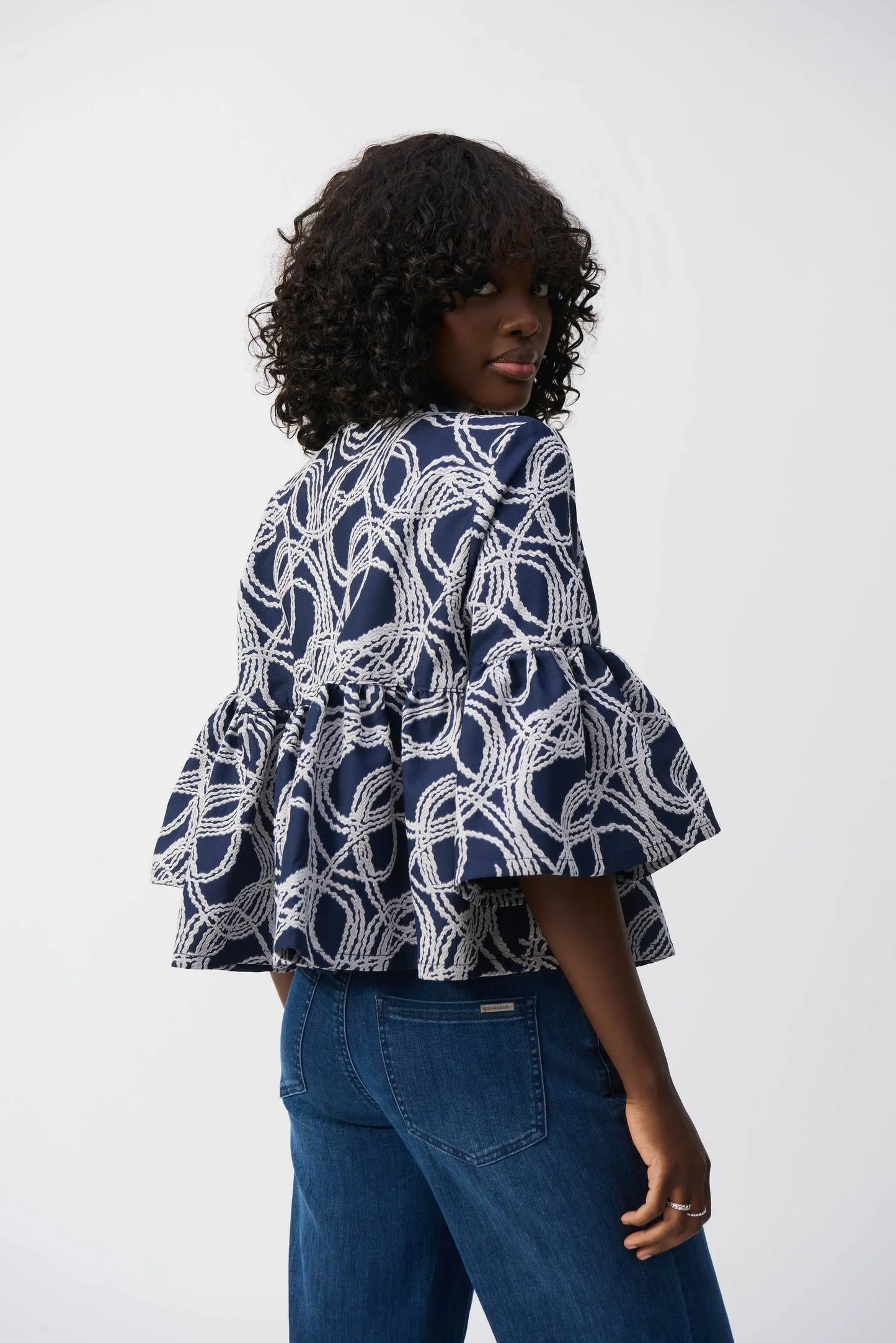 Flared Sleeve Jacket - Jacket