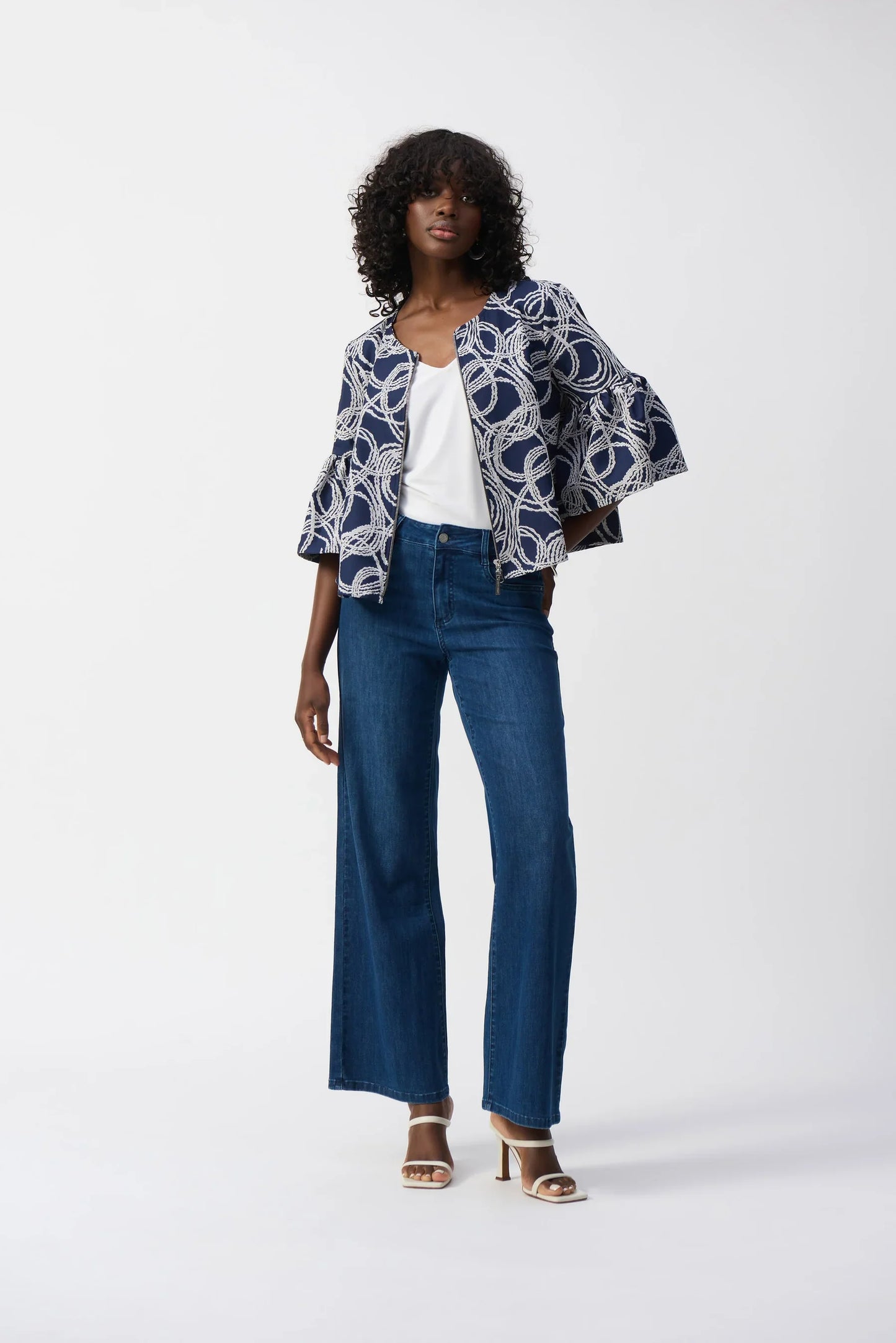 Flared Sleeve Jacket - Jacket