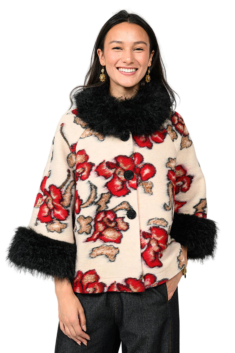 Shadow Roses Jacket | The French Shoppe