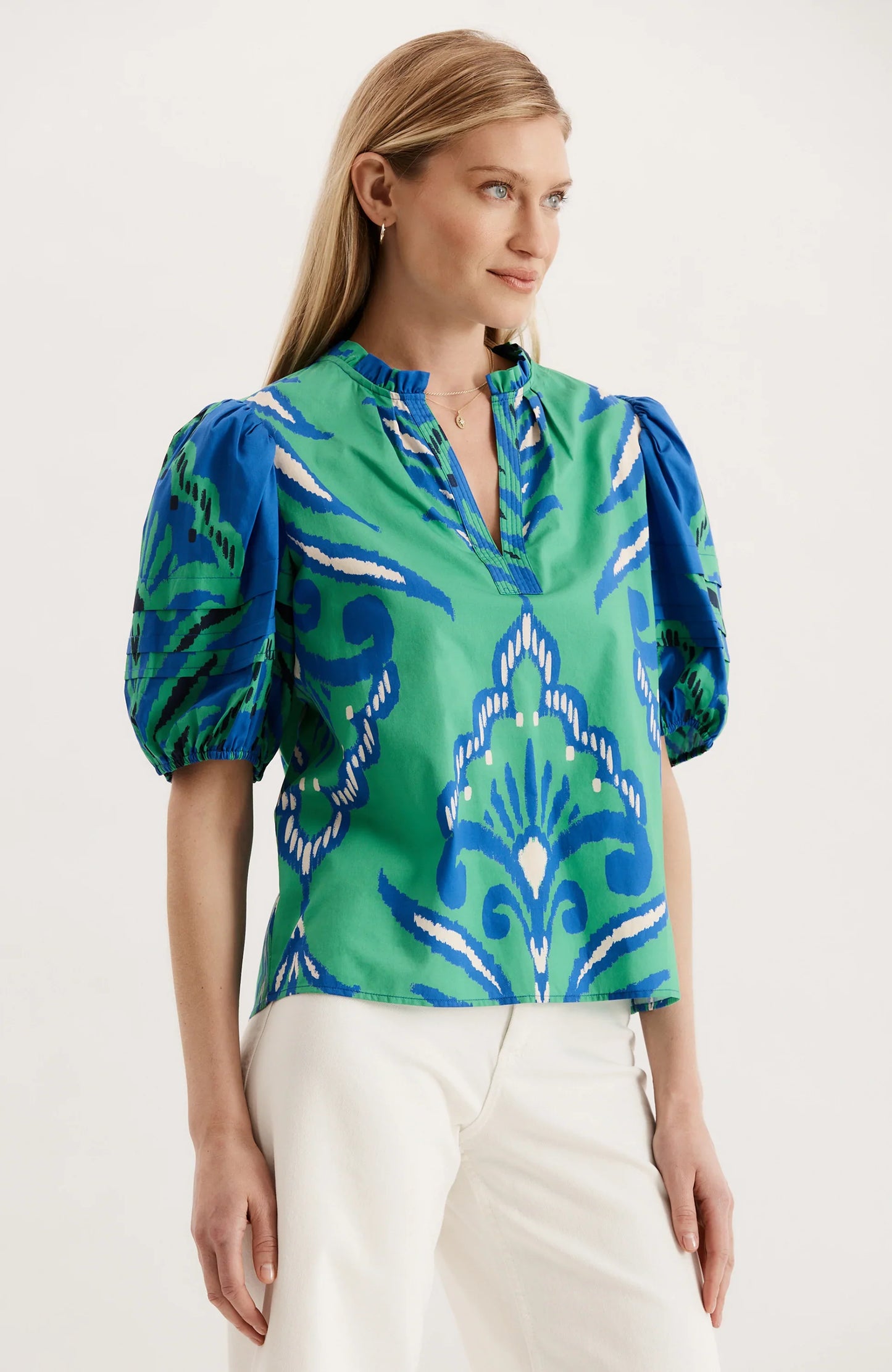 Jenna Graphic Top - Tops-Novelty/Cut & Sewn