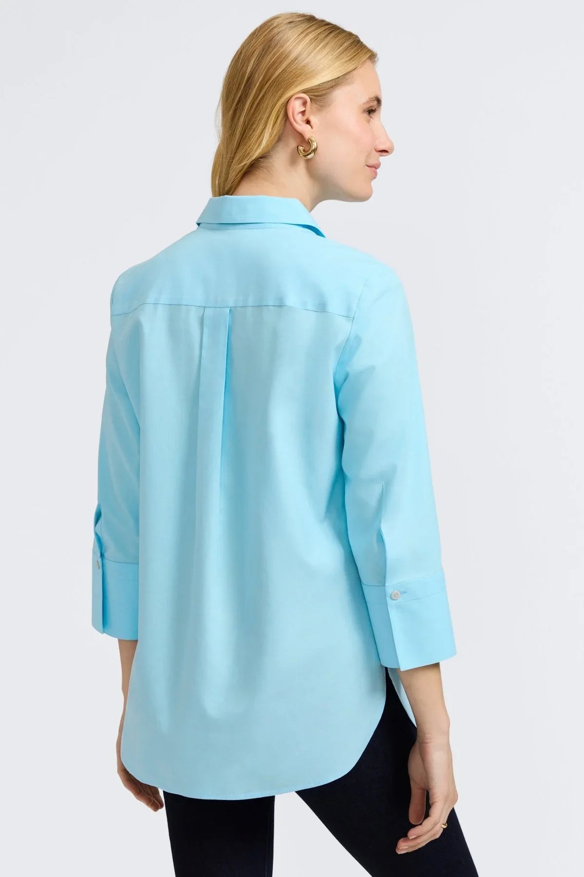 Madison 3/4 Sleeve Tunic - Tops-Woven/Blouses