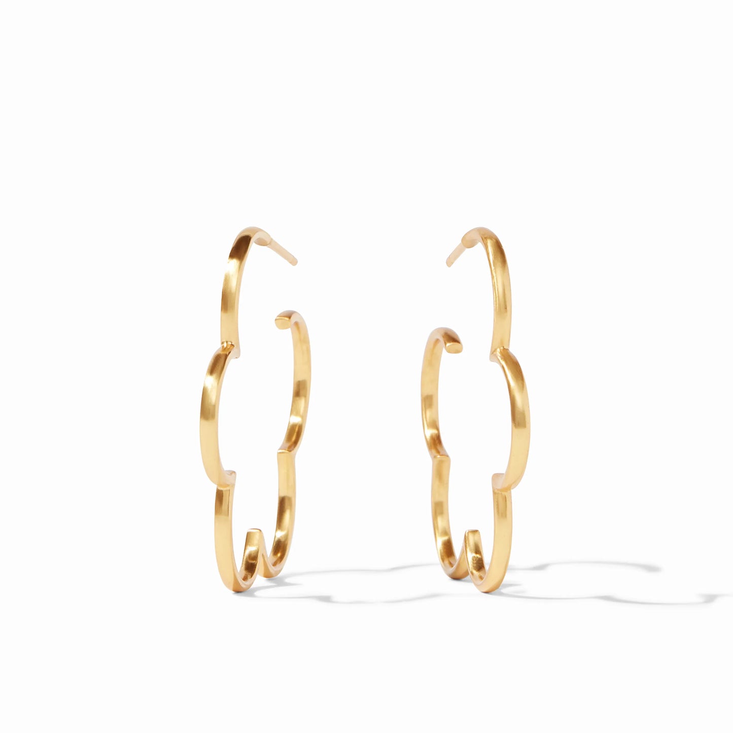 Medium Gardenia Hoop - Jewelry