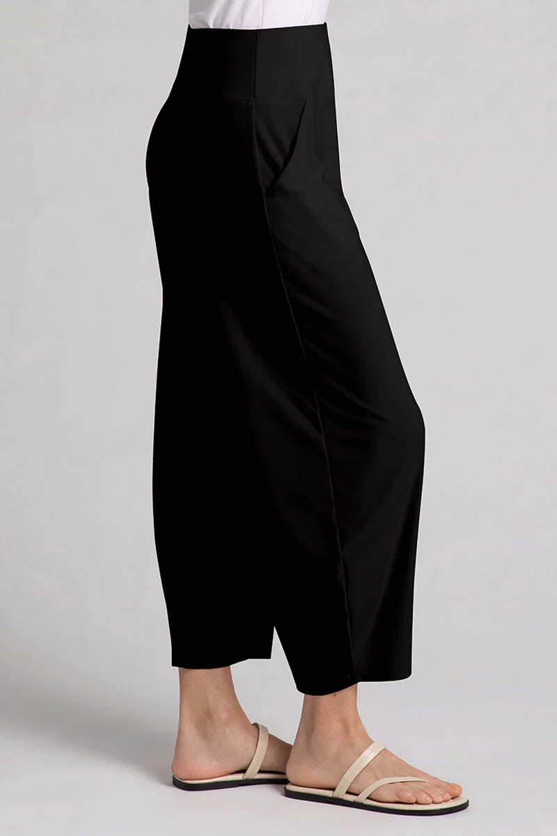 Narrow Lantern Pant - 6 / Black - Pants