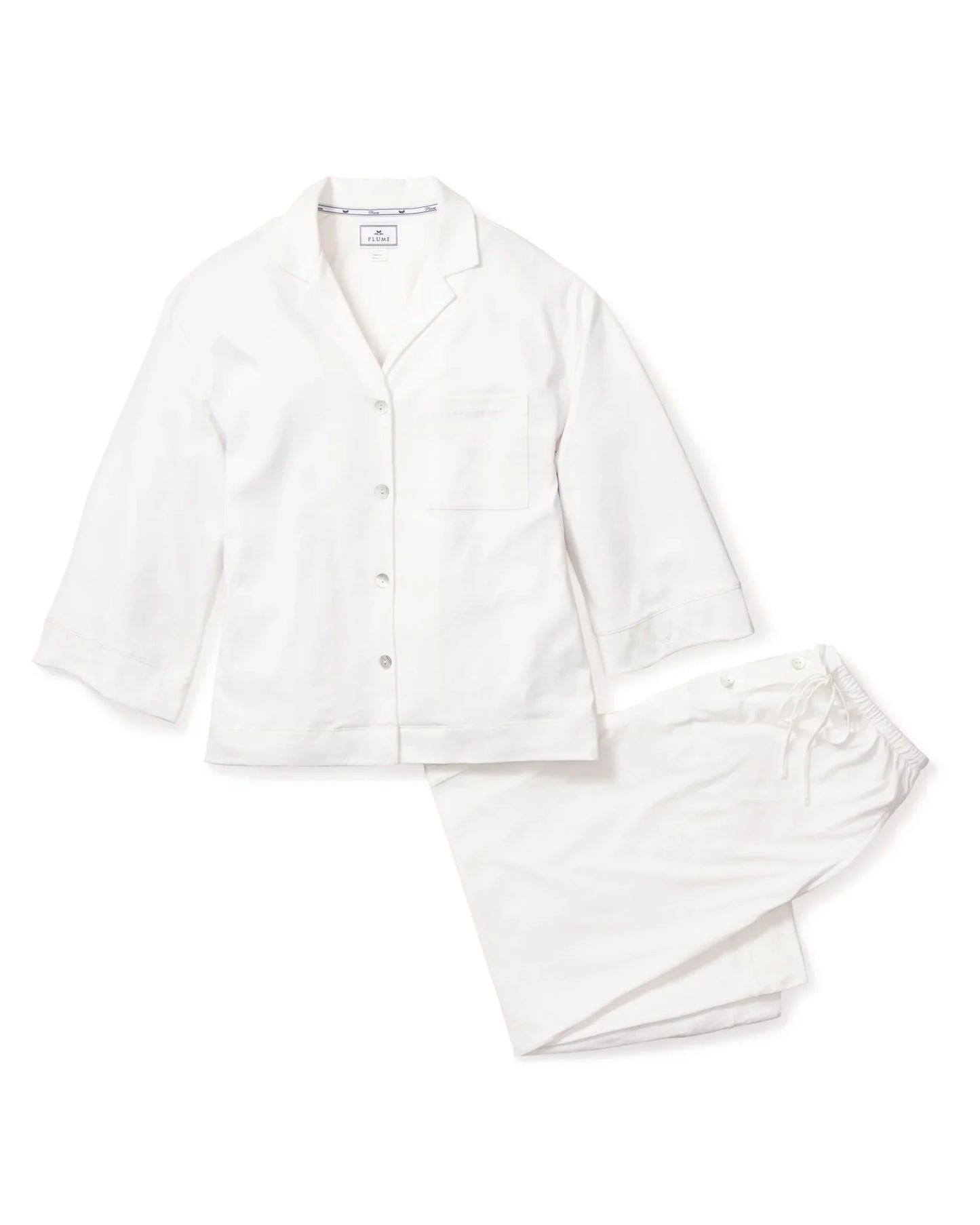 Olivia Pajama Set - Small / White - Accessories