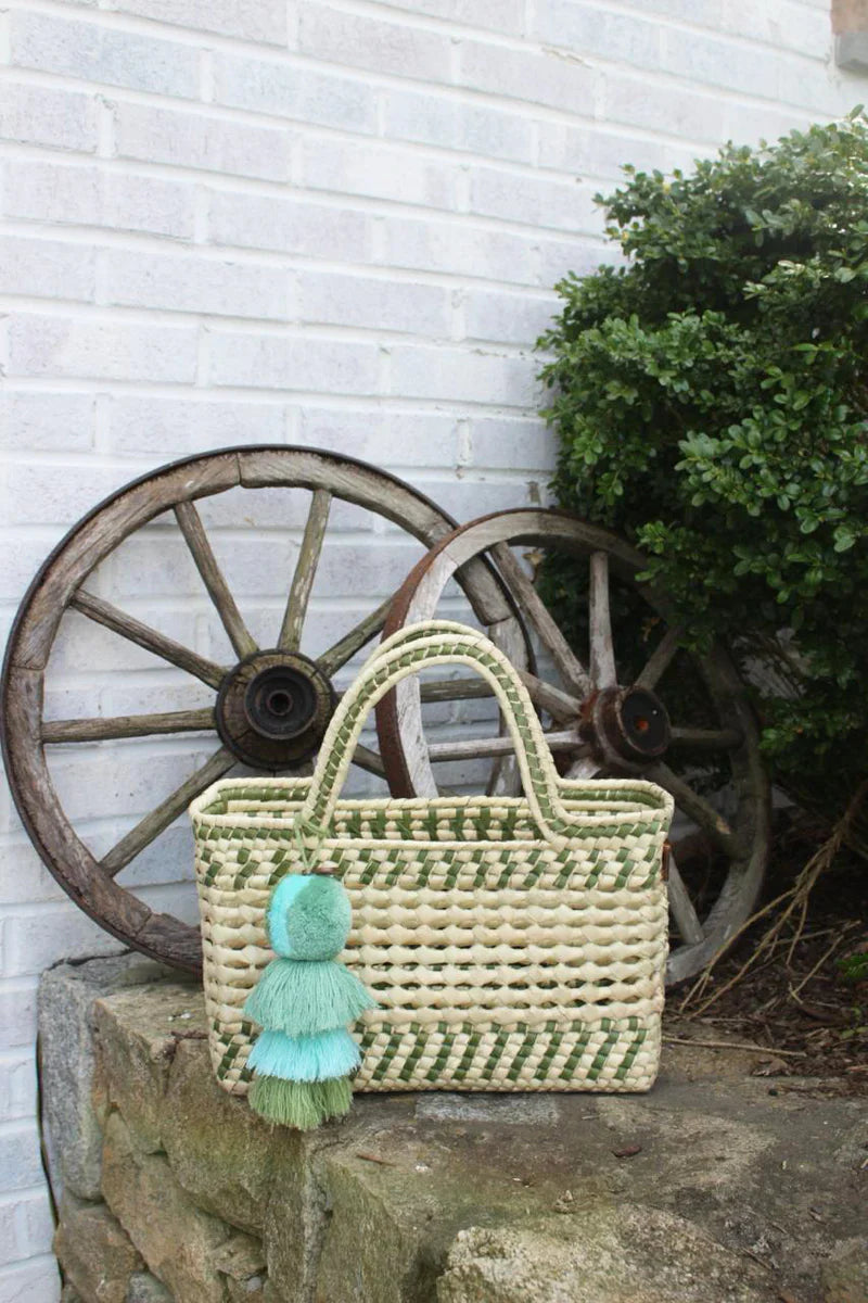 Palm Net Yatzil Bag - Large / Sage - Accessories