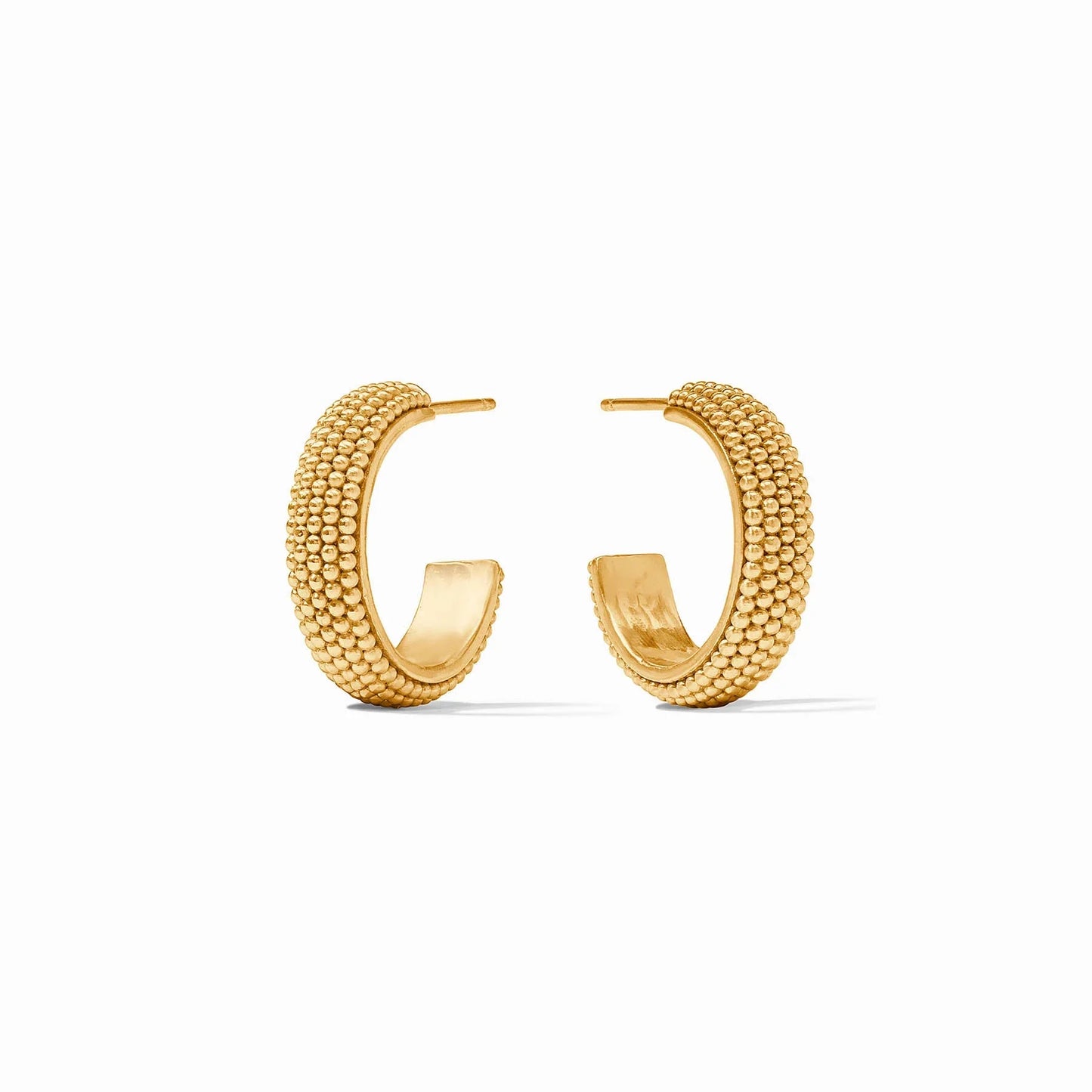 Small Beaded Eternity Hoop - Jewelry